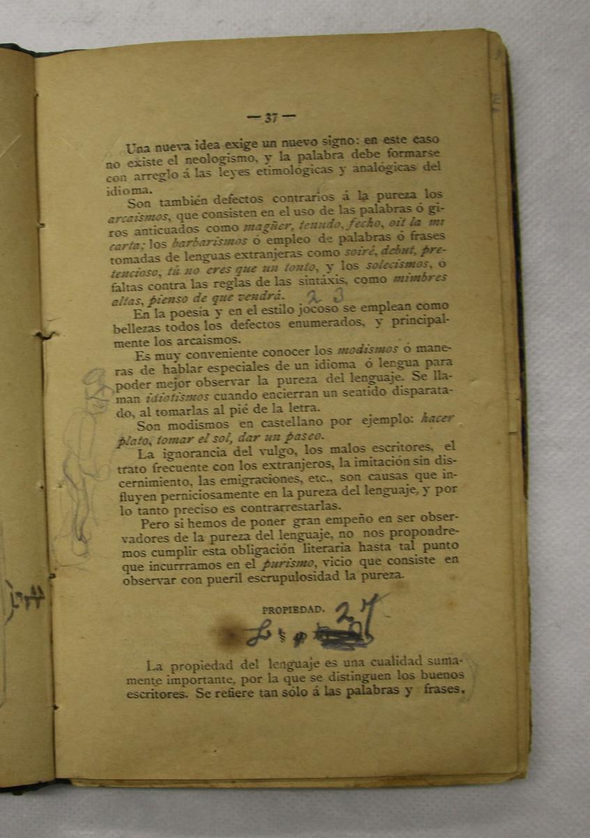 "Retórica y poética", pàg. 37