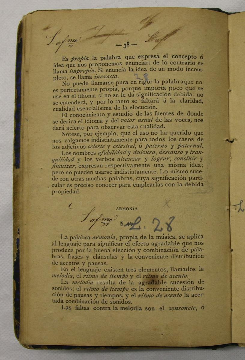 "Retórica y poética", pàg. 38