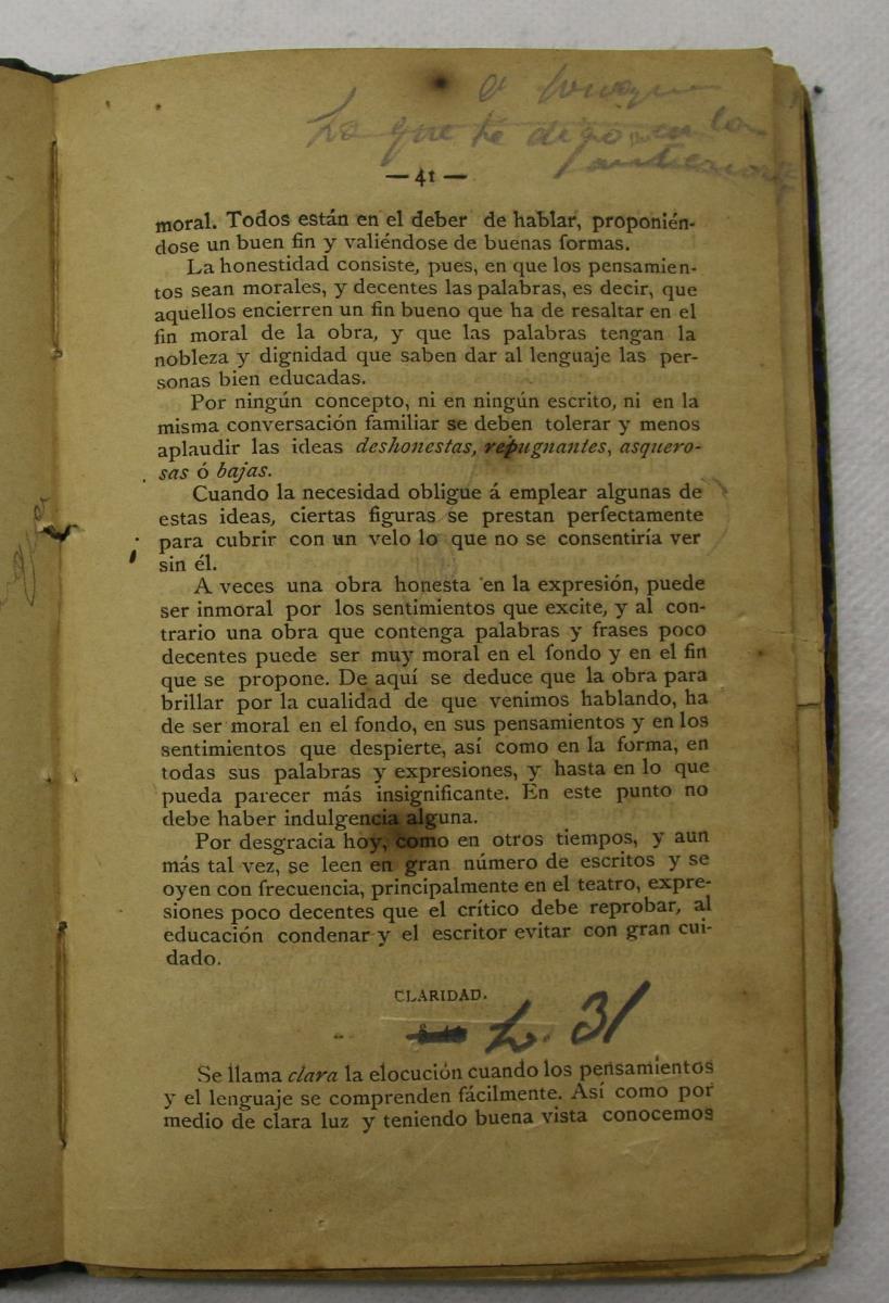 "Retórica y poética", pàg. 41
