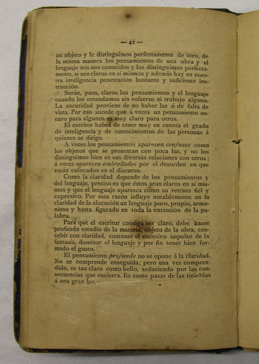 "Retórica y poética", pàg. 42