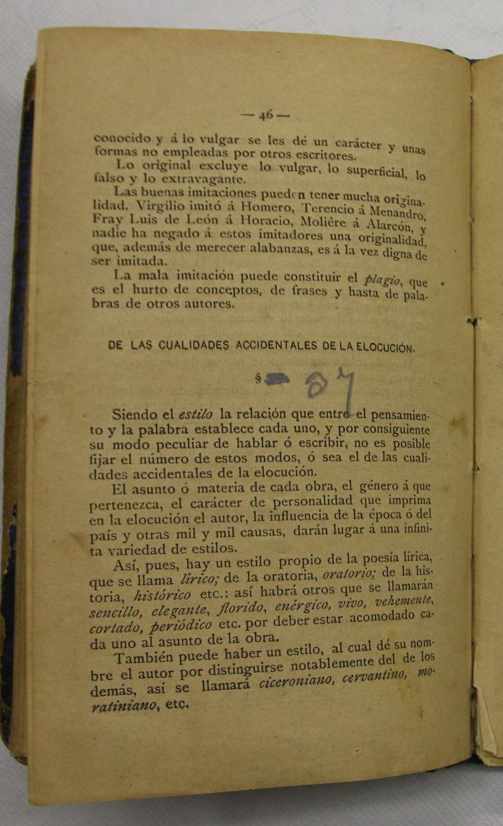 "Retórica y poética", pàg. 46