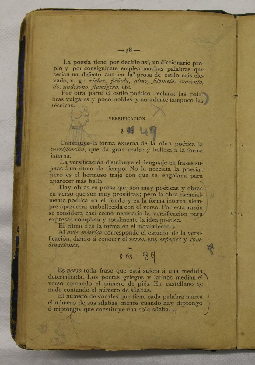 "Retórica y poética", pàg. 58