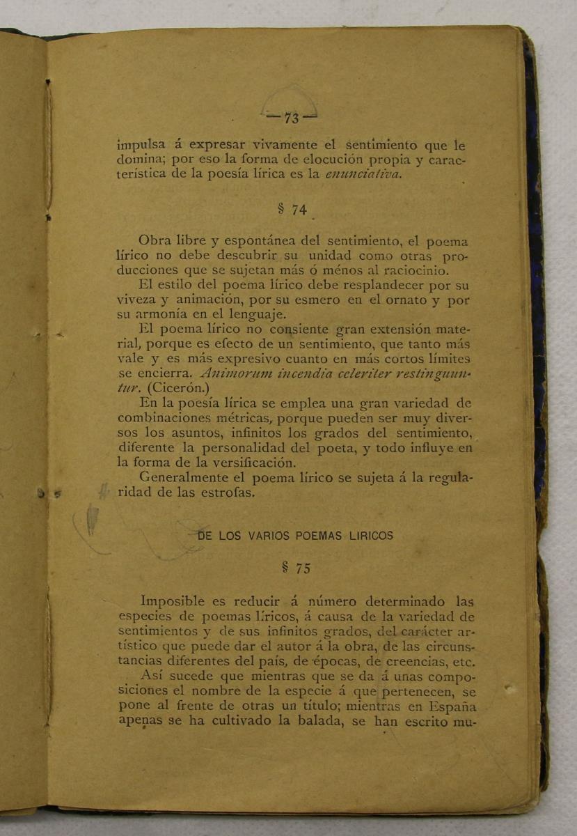 "Retórica y poética", pàg. 73