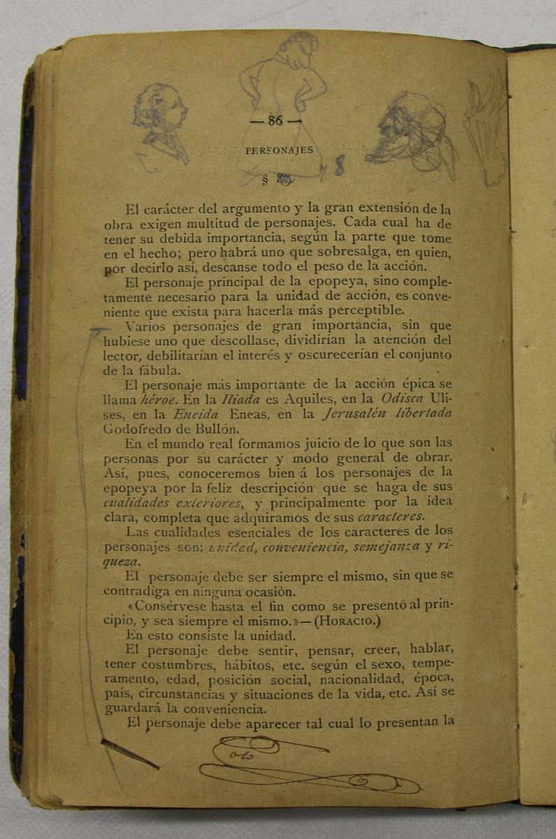 "Retórica y poética", pàg. 86