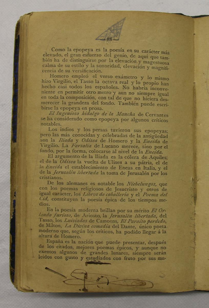 "Retórica y poética", pàg. 88