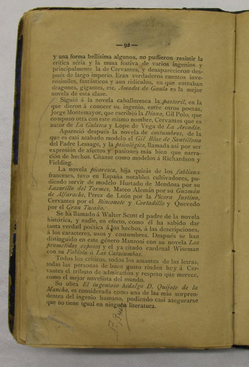 "Retórica y poética", pàg. 92