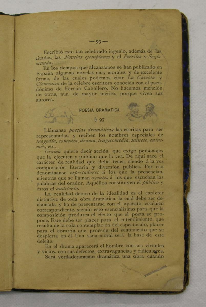 "Retórica y poética", pàg. 93