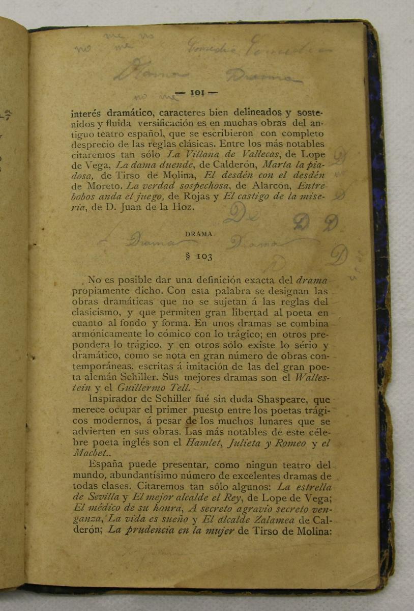 "Retórica y poética", pàg. 101