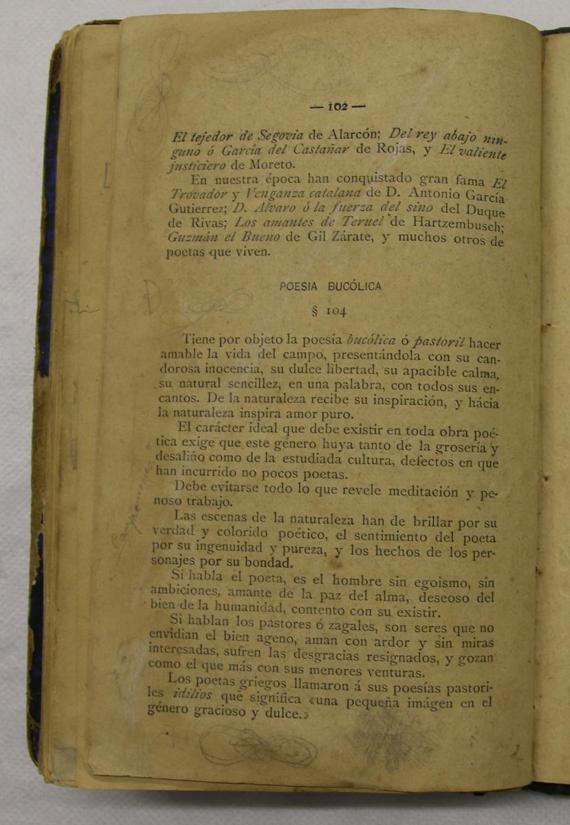 "Retórica y poética", pàg. 102
