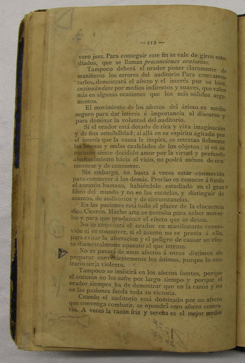 "Retórica y poética", pàg. 112