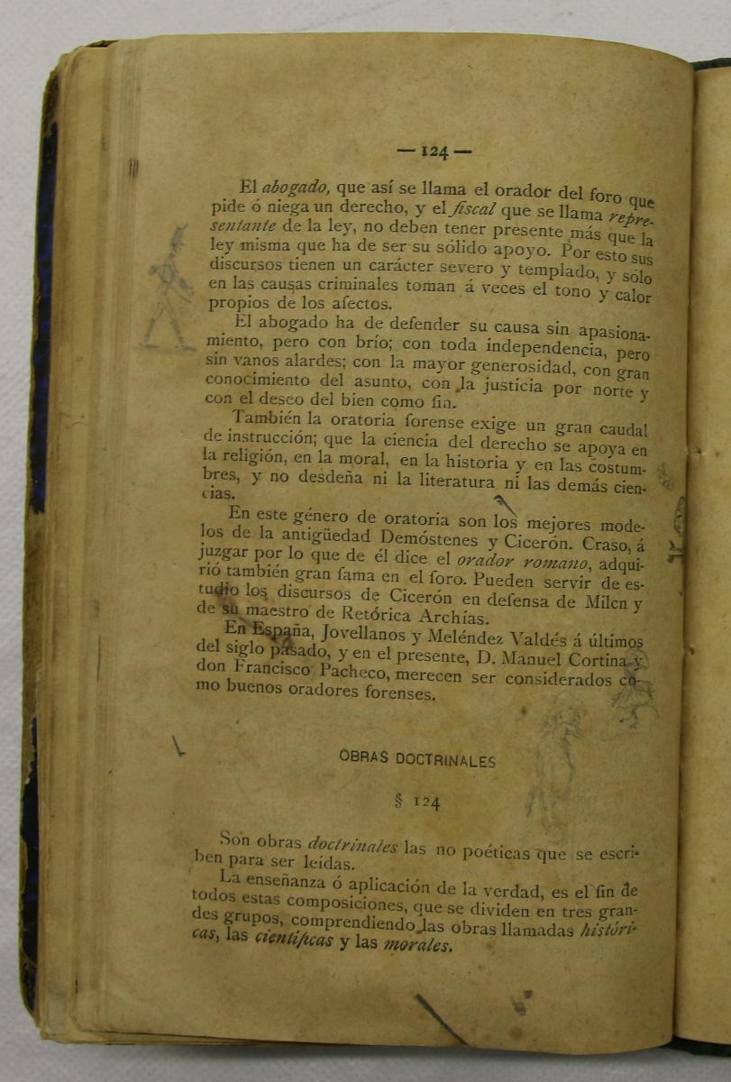 "Retórica y poética", pàg. 124