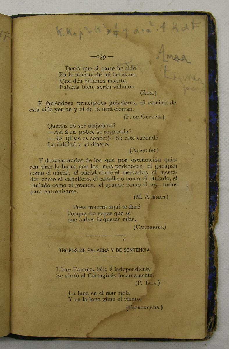"Retórica y poética", pàg. 139