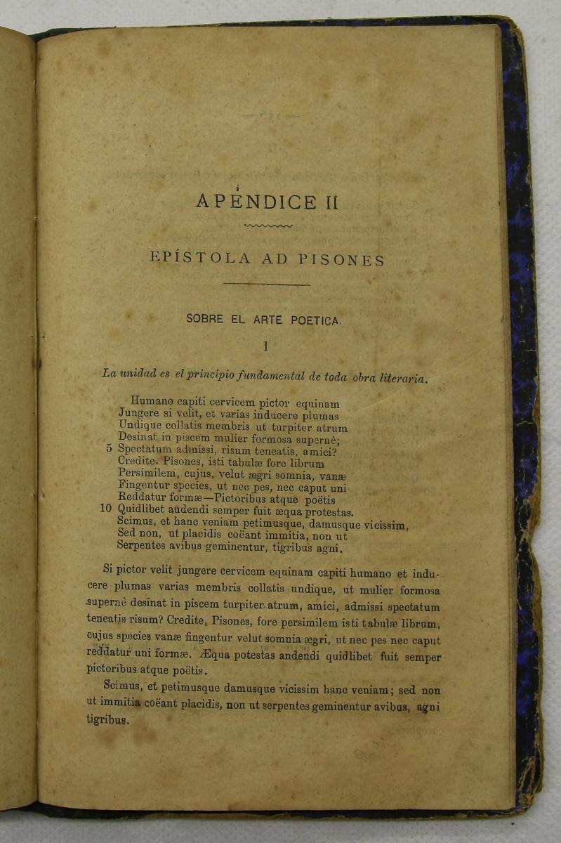 "Retórica y poética", pàg. 155