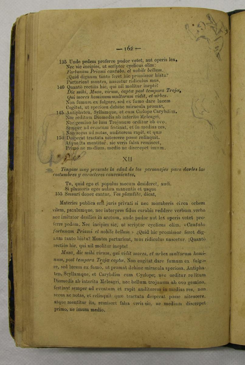 "Retórica y poética", pàg. 162