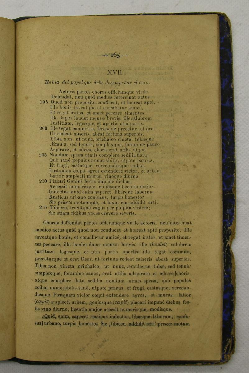 "Retórica y poética", pàg. 165
