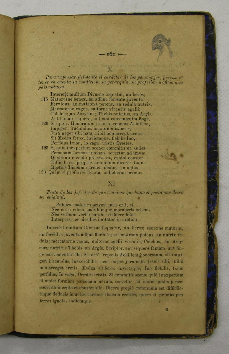 "Retórica y poética", pàg. 161